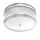 Round Silver Flush Mount | Eichholtz Rousseau