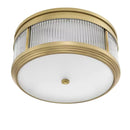 Round Brass Flush Mount | Eichholtz Rousseau