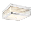 Silver Square Flush Mount | Eichholtz Marly