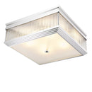 Silver Square Flush Mount | Eichholtz Marly