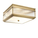 Brass Square Flush Mount | Eichholtz Marly