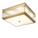 Brass Square Flush Mount | Eichholtz Marly