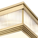 Brass Square Flush Mount | Eichholtz Marly