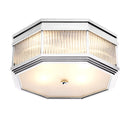 Silver Geometric Flush Mount | Eichholtz Bagatelle