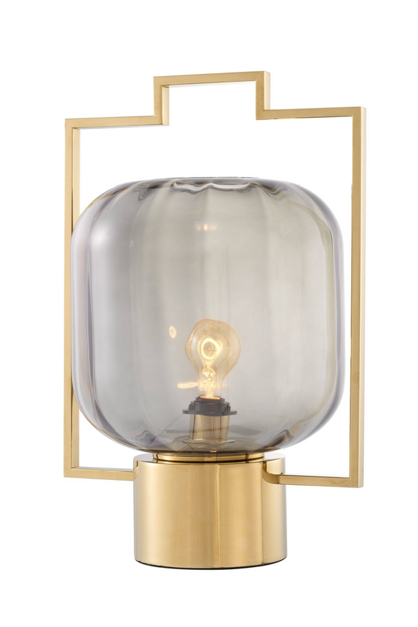Smoke Glass Table Lamp | Eichholtz TABLE LAMP WANG