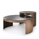 Copper Nesting Coffee Table Set Of 2 | Eichholtz Piemonte