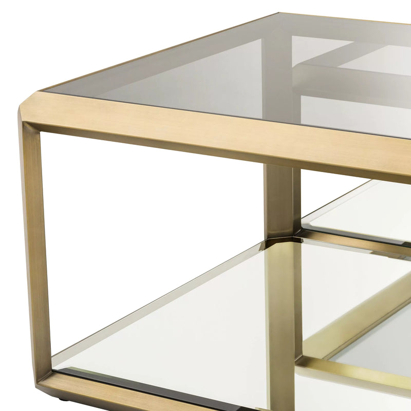 Brass Coffee Table Set (4) | Eichholtz Callum