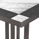 White Mocha Side Table | Eichholtz Hermoza