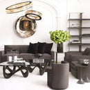 Bronze Clear Glass Hurricane | Eichholtz Vertex L