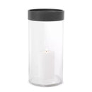 Bronze Clear Glass Hurricane | Eichholtz Vertex L