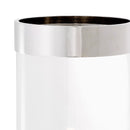 Nickel Clear Glass Hurricane | Eichholtz Vertex L