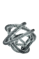 Gray Glass Rope Desk Accessory | Eichholtz Dominico L