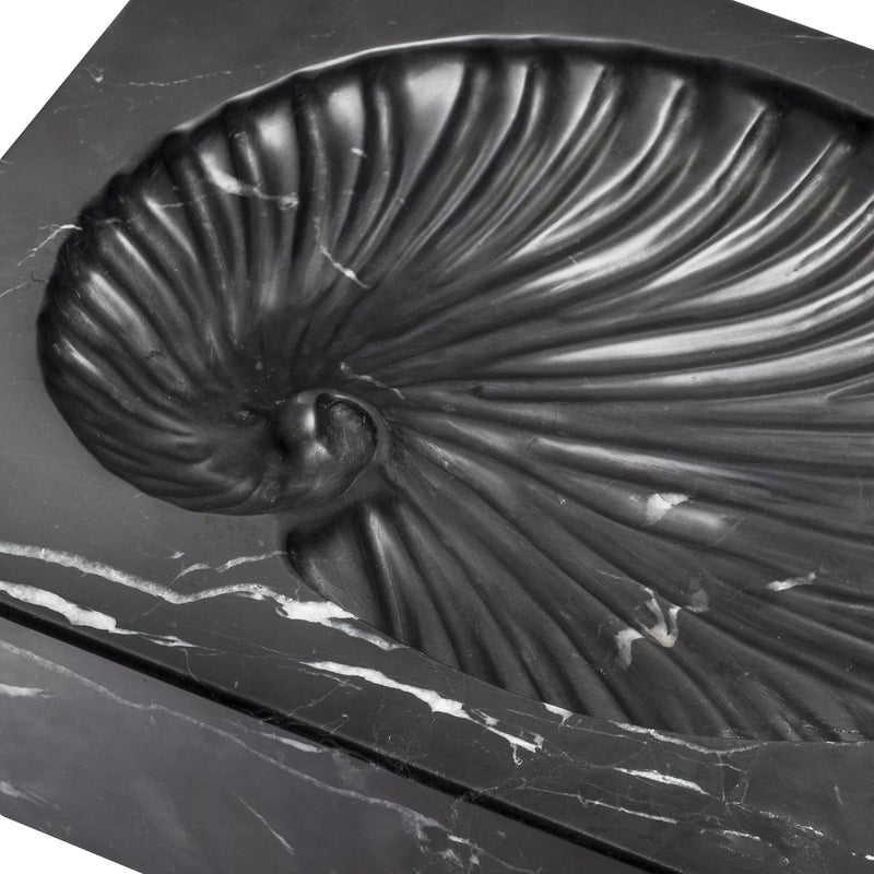 Black Marble Shell Fossil | Eichholtz Conchiglia