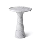 White Marble Side Table | Eichholtz Pompano Low
