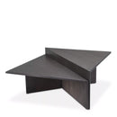 Dark Brown Triangular Coffee Table | Eichholtz Fulham