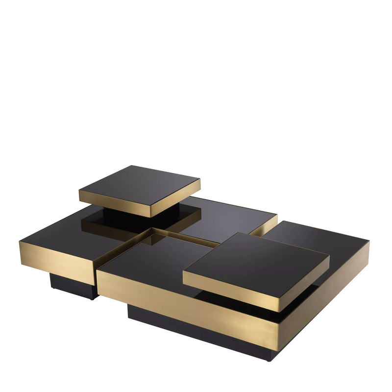 Brass Tray Coffee Table Set (2) | Eichholtz Nio