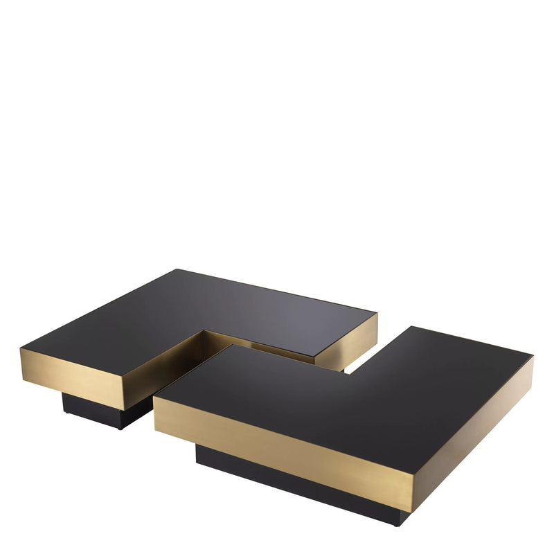 Brass Tray Coffee Table Set (2) | Eichholtz Nio