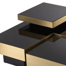 Brass Tray Coffee Table Set (2) | Eichholtz Nio
