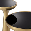 Brass Tower Side Table | Eichholtz Lindos high