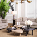 Marble Pedestal Side Table | Eichholtz Terry