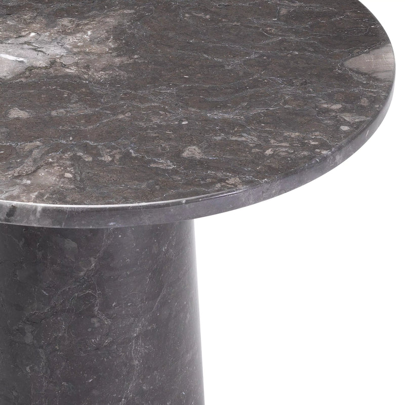 Marble Pedestal Side Table | Eichholtz Terry