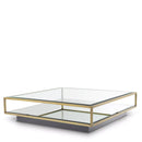 Brass Pedestal Coffee Table | Eichholtz Tortona L
