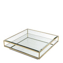 Brass Pedestal Coffee Table | Eichholtz Tortona L