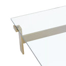 Brass Geometric Coffee Table | Eichholtz Maxim