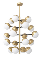 Brass Globe Sputnik Chandelier L | Eichholtz CHANDELIER CONA L