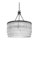 Bronze Glass Layered Chandelier | Eichholtz CHANDELIER HECTOR S