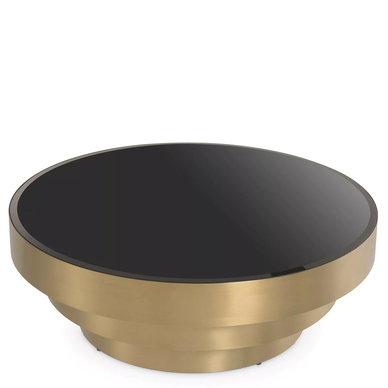 Brass Round Layered Coffee Table | Eichholtz Sinclair