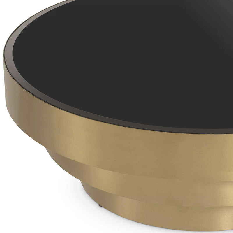 Brass Round Layered Coffee Table | Eichholtz Sinclair
