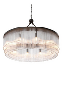 Bronze Glass Layered Chandelier L | Eichholtz  CHANDELIER HECTOR L