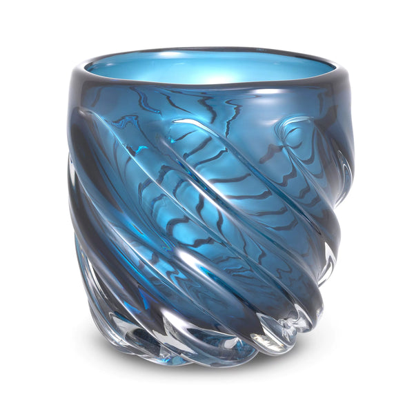 Blue Handblown Glass Vase | Eichholtz Angelito S
