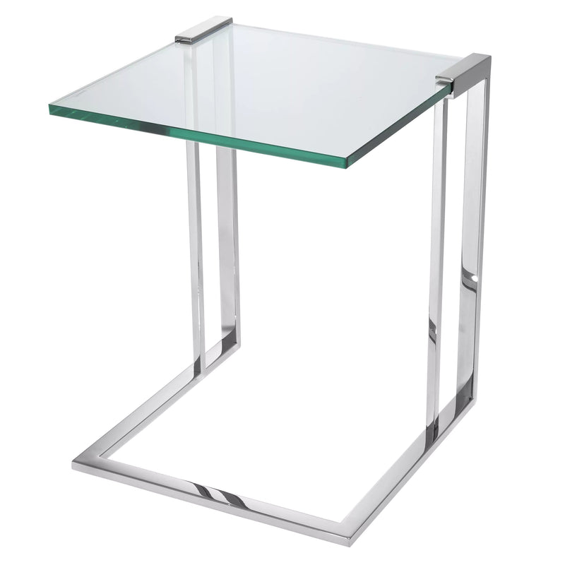 Silver Square Side Table | Eichholtz Perry