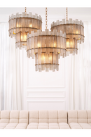 Frosted Hand-Blown Glass Chandelier | Eichholtz CHANDELIER CAPRERA
