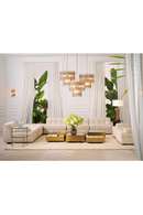 Frosted Hand-Blown Glass Chandelier | Eichholtz CHANDELIER CAPRERA