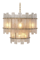 Frosted Hand-Blown Glass Chandelier | Eichholtz CHANDELIER CAPRERA