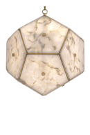 Pentagonal Alabaster Lantern | Eichholtz  LANTERN GALLO