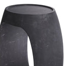 Black Marble Round Side Table | Eichholtz Clipper High