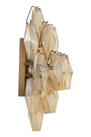 Diamond Amber Glass Wall Lamp | Eichholtz Benini