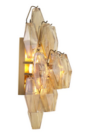 Diamond Amber Glass Wall Lamp | Eichholtz Benini