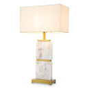 Sculptural Marble Table Lamp -1