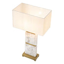 Sculptural Marble Table Lamp -2
