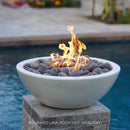 The Outdoor Plus - Sedona GFRC Concrete Round Fire Bowl 27"