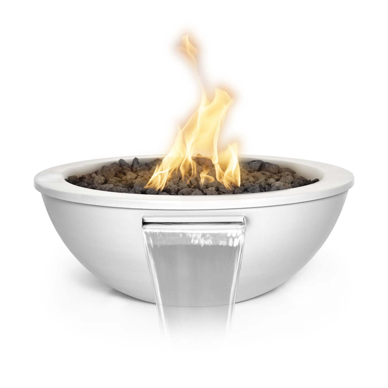 27" SEDONA POWDER COATED FIRE AND WATER BOWL Info - 27" SEDONA POWDER COATED FIRE AND WATER BOWL