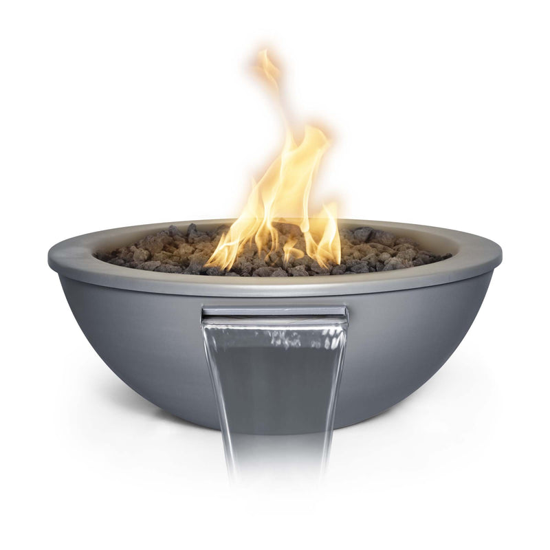 27" SEDONA POWDER COATED FIRE AND WATER BOWL Info - 27" SEDONA POWDER COATED FIRE AND WATER BOWL