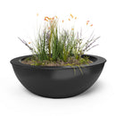 The Outdoor Plus - Sedona Powder Coated Steel Round Planter Bowl 27"