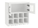 Home Bar Wall Wine Rack Cabinet - 21”