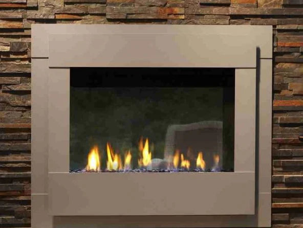 Majestic Twilight Modern 36" Indoor/Outdoor See-Through Gas Fireplace contemporary with Intellifire TWILIGHT-MD-IFT